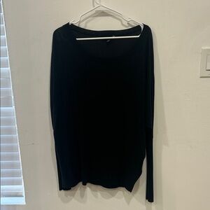 Valette Classic Black Long Sleeve Top